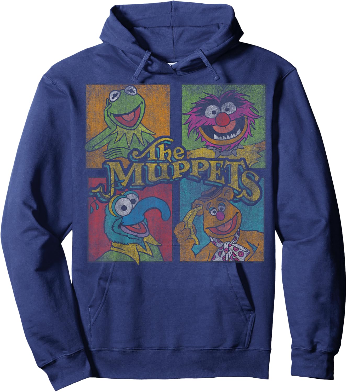 Disney Muppets Group Shot Box Up Hoodie - Hoodie | Navy