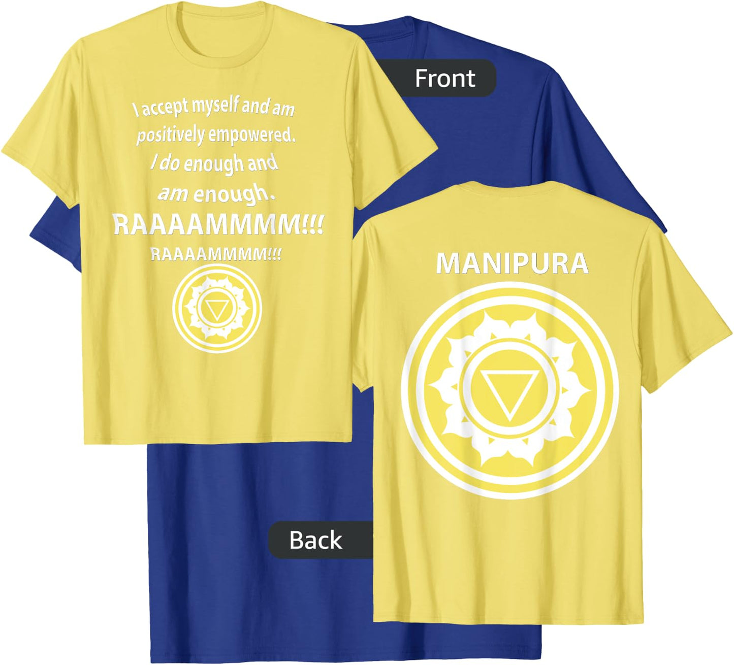SOLAR PLEXUS CHAKRA MANIPURA Tantra Yoga MEDITATION T-Shirt - T-Shirt | Royal