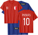 Hungary Number 10 Jersey Football # Ten Hungarian T-Shirt - T-Shirt | Royal
