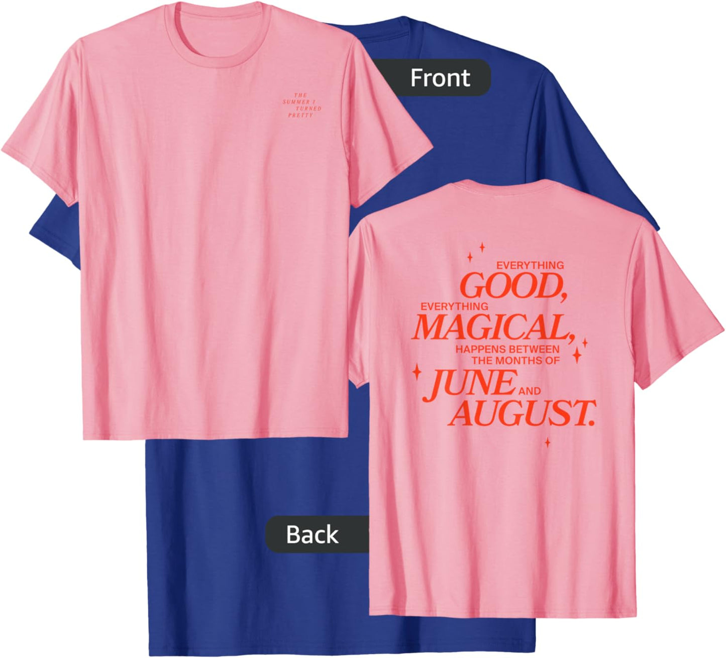 The Summer I Turned Pretty - Magical - Pink T-Shirt - T-Shirt | Royal