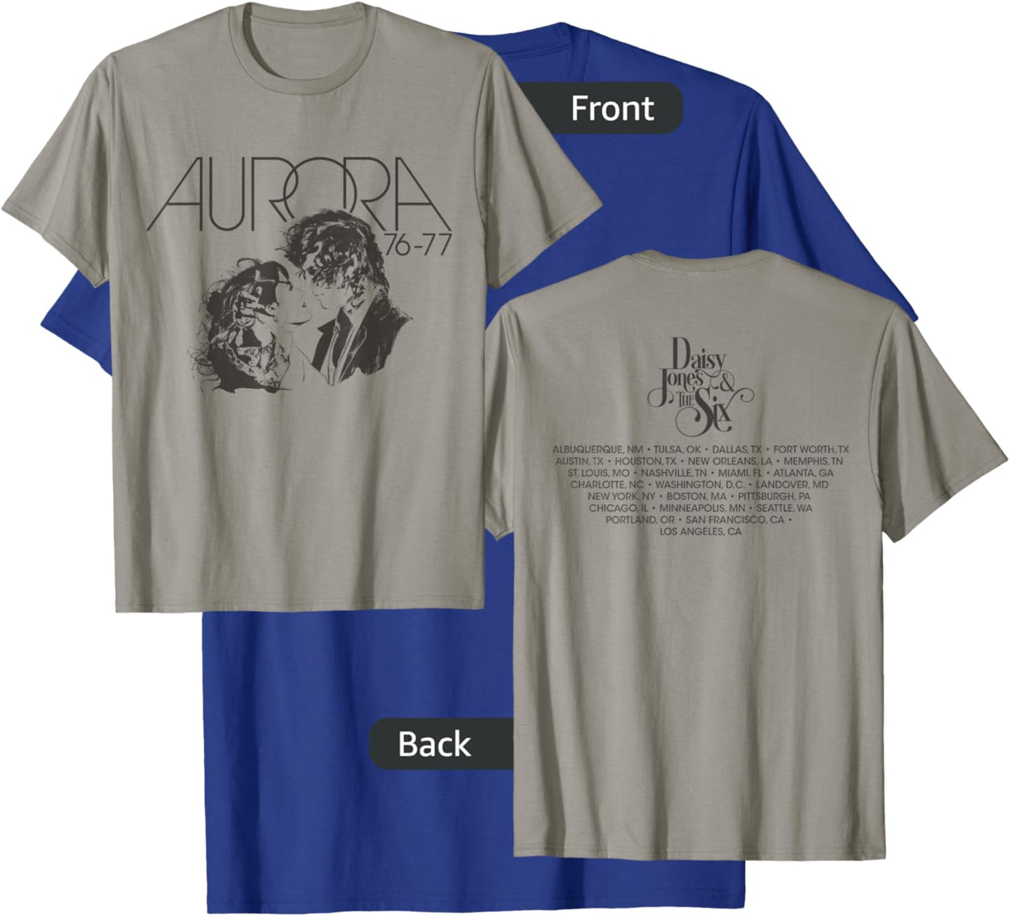 Daisy Jones & the Six - Aurora Vintage T-Shirt - T-Shirt | Royal