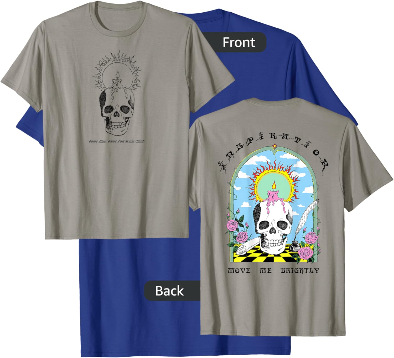 Grateful Dead Ice Nine Lyrics Move Me Brightly T-Shirt - T-Shirt | Royal