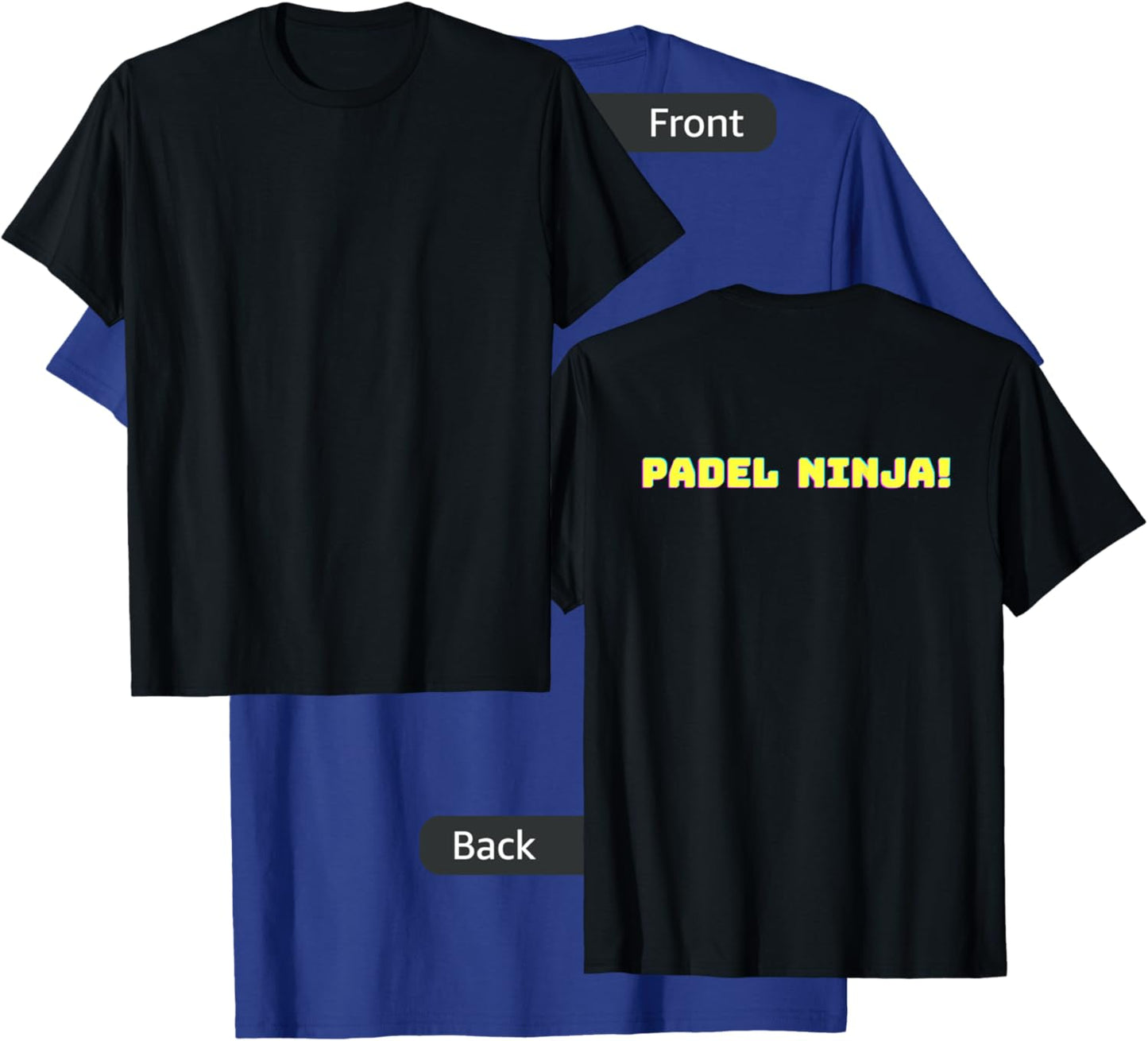 Padel ninja! cute funny padel tennis gift T-Shirt - T-Shirt | Royal