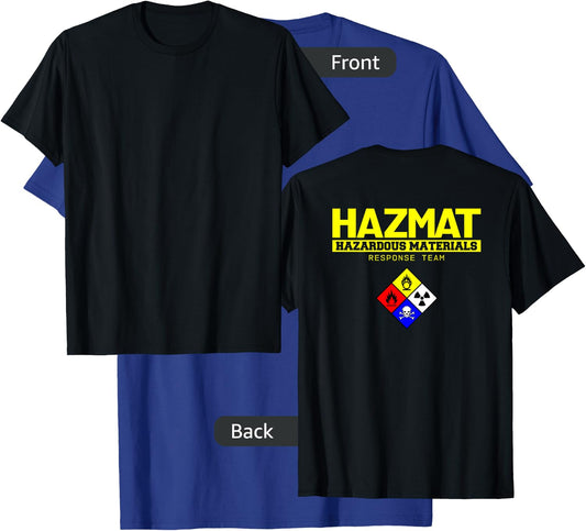 HAZMAT Hazardous Material Response Team Technician T-Shirt - T-Shirt | Royal