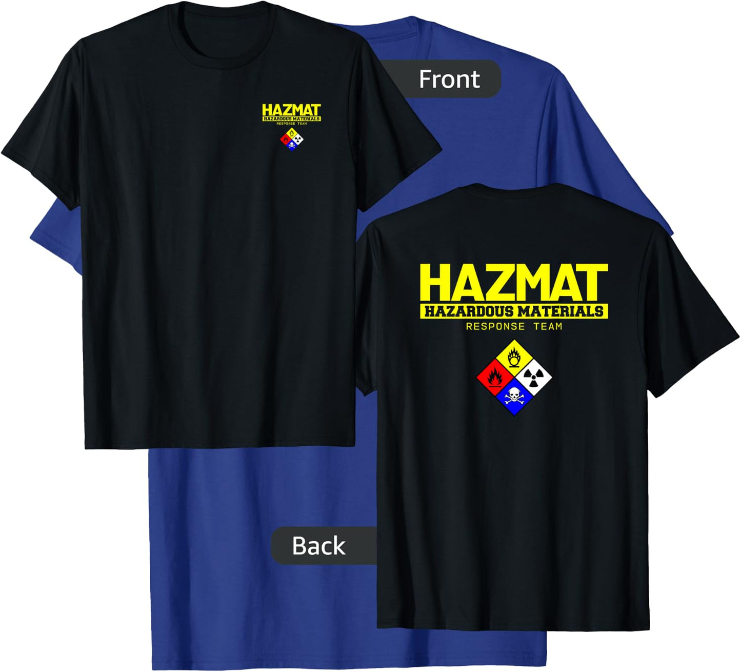 HAZMAT Hazardous Material Response Team Technician T-Shirt - T-Shirt | Royal