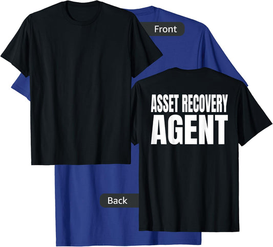 Asset Recovery Agent for Work Day T-Shirt - T-Shirt | Royal