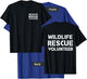 Wildlife Rescue Volunteer Animal Rehabilitation FRONT & BACK T-Shirt - T-Shirt | Royal