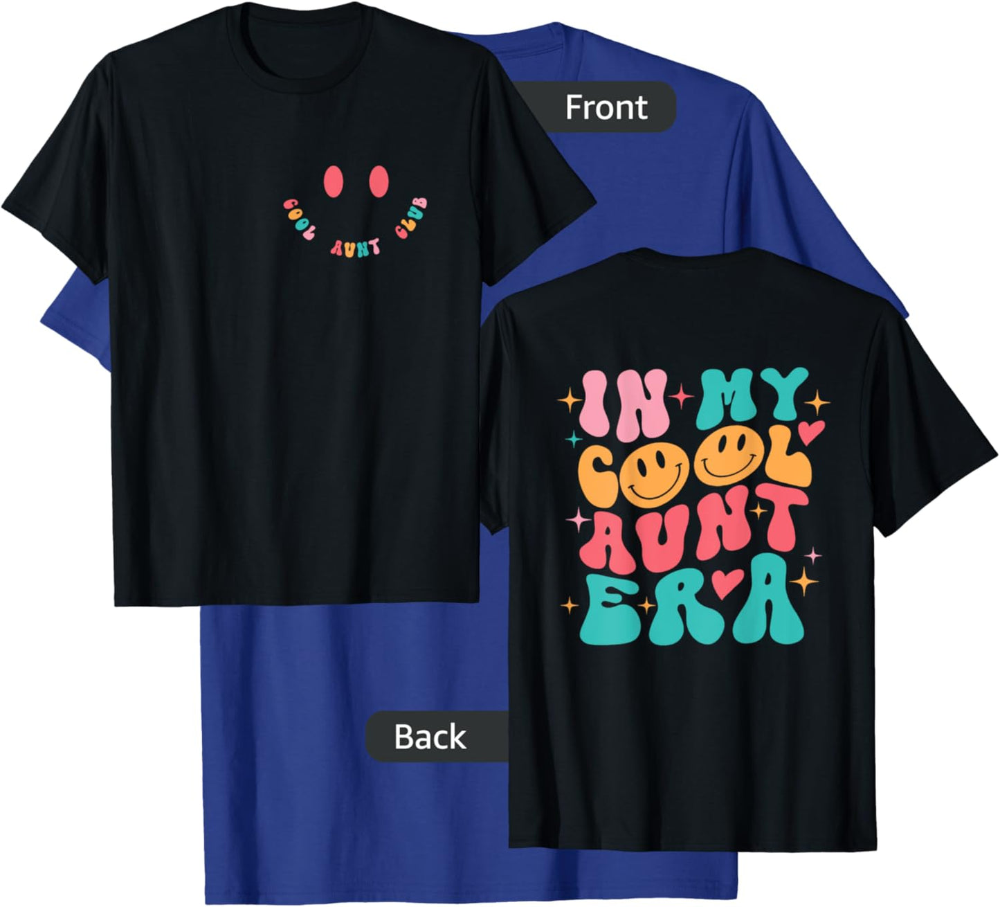 Retro In My Cool Aunt Era - Cool Aunt Club T-Shirt - T-Shirt | Royal
