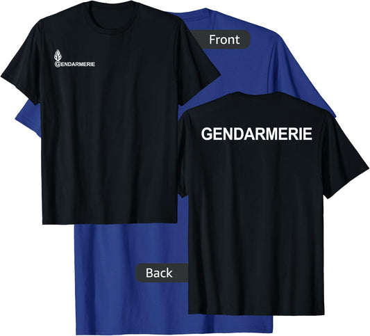 French Police Gendarmerie T-Shirt - T-Shirt | Royal