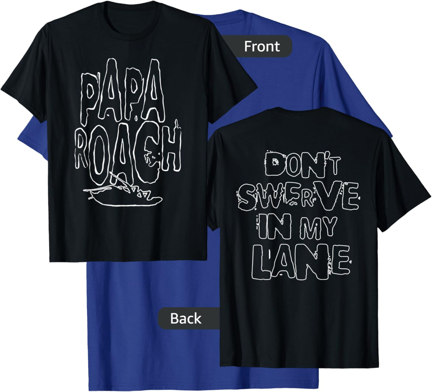 Papa Roach - Official Merchandise - Swerve T-Shirt - T-Shirt | Royal