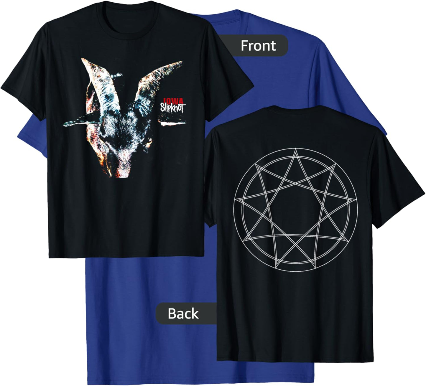 Slipknot -Adults Iowa Album , Black, Short Sleeve, , Classic Fit, Small T-Shirt - T-Shirt | Royal