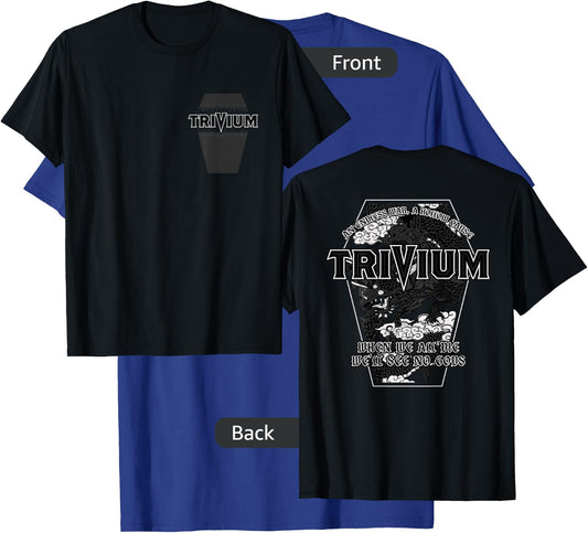Trivium No Gods Double Sided T-Shirt - T-Shirt | Royal