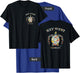 JCombs: Key West, FL, Sea Turtle w/ Seashells (Two-Sided) T-Shirt - T-Shirt | Royal