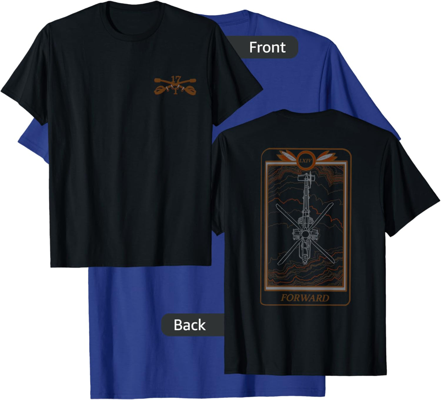 Forward Tarot T-Shirt - T-Shirt | Royal