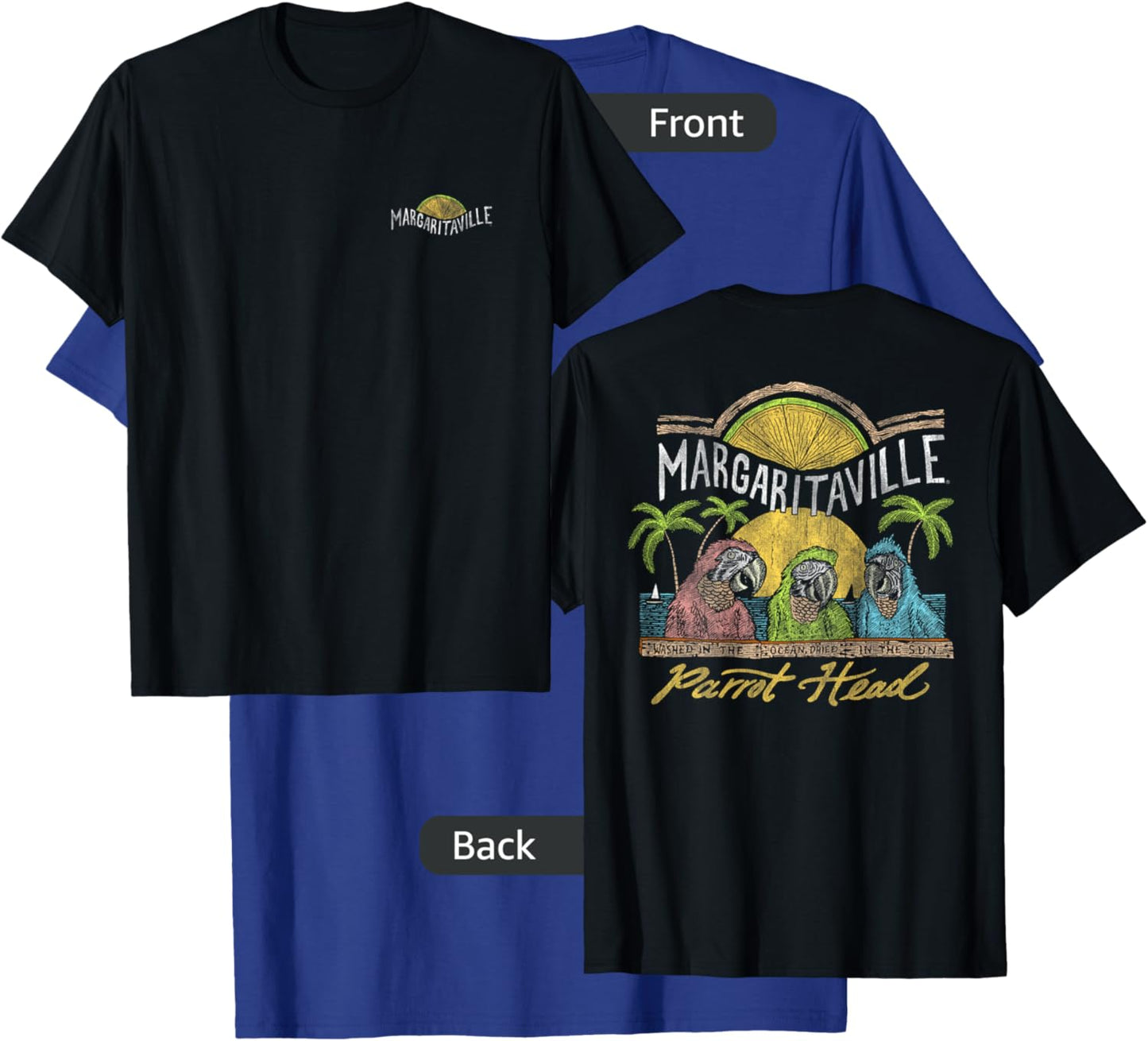 Parrot Head T-Shirt - T-Shirt | Royal