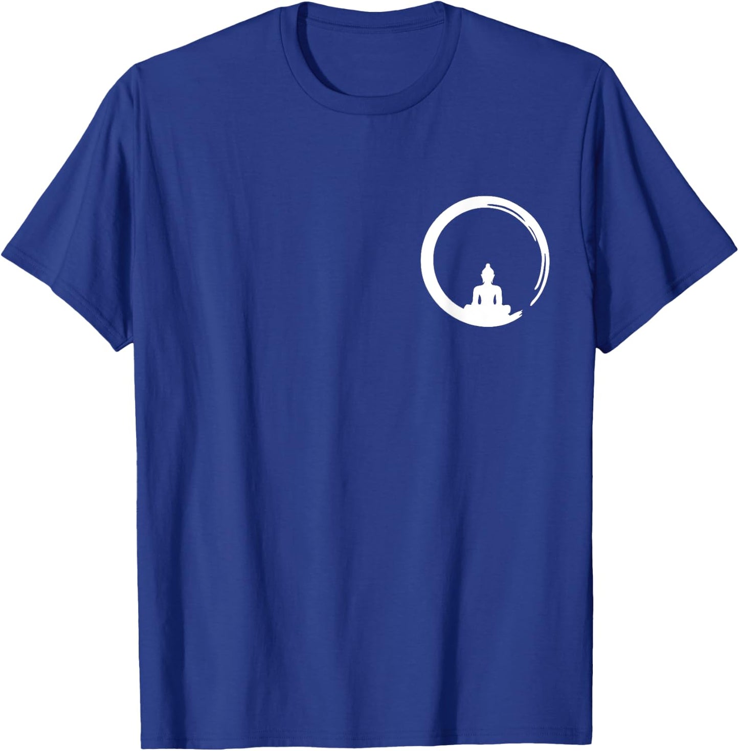 Enso, Zen, Circle, Symbol Buddhism Buddha Meditation Yoga T-Shirt - T-Shirt | Royal