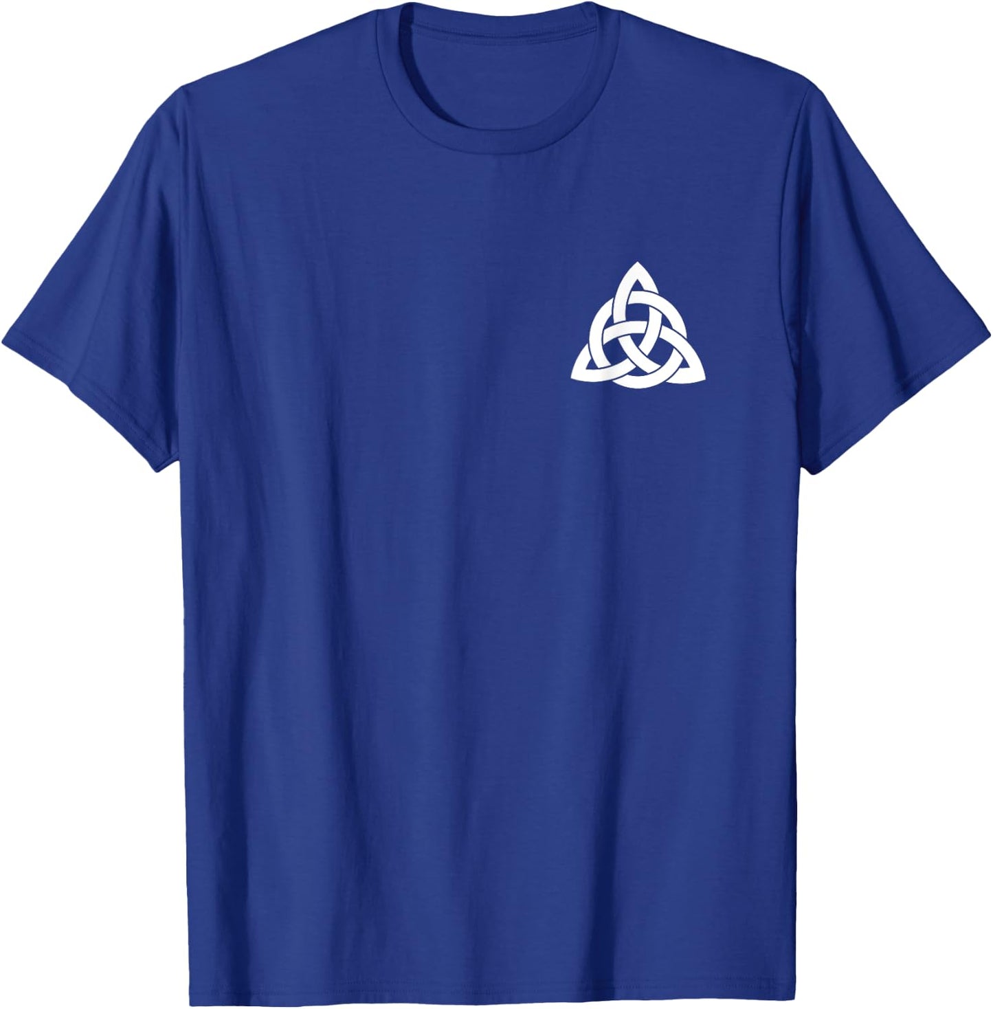Celtic Cross Christian Holy Trinity Knot Irish Catholic Celt T-Shirt - T-Shirt | Royal