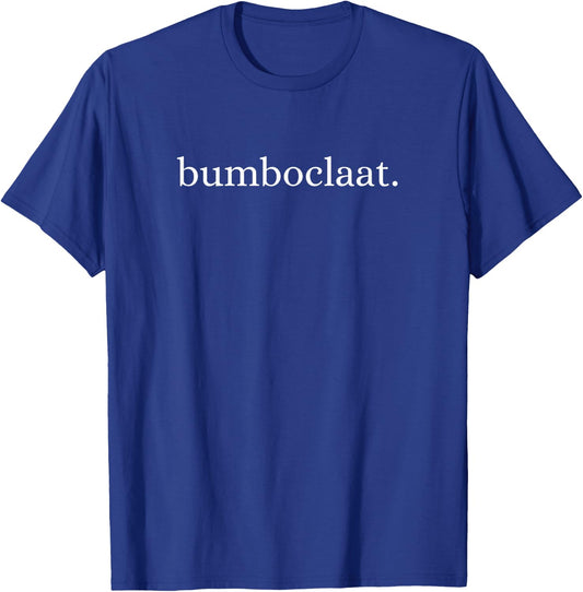 Bumboclaat Funny Jamaican Jamaica Slang Pride Flag T-Shirt - T-Shirt | Royal