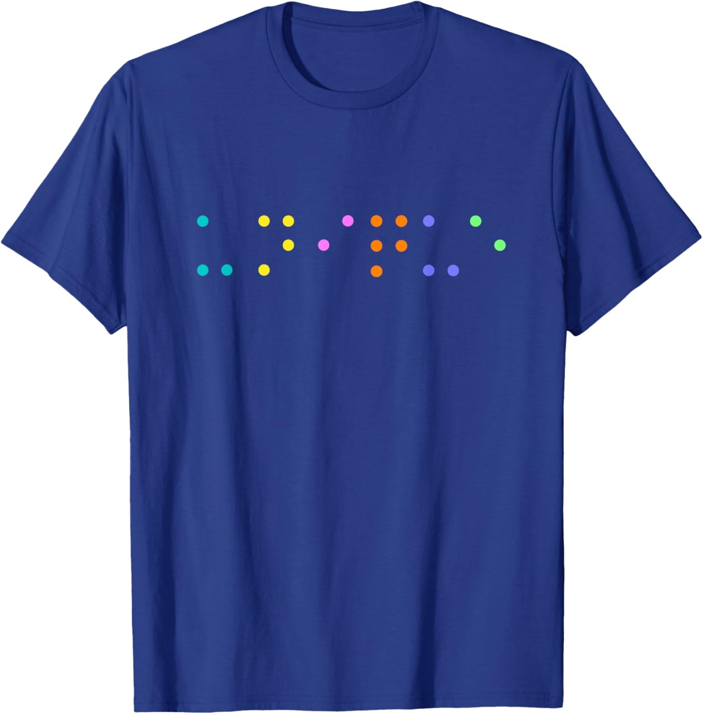 Braille unique Braille Alphabet unique T-Shirt - T-Shirt | Royal