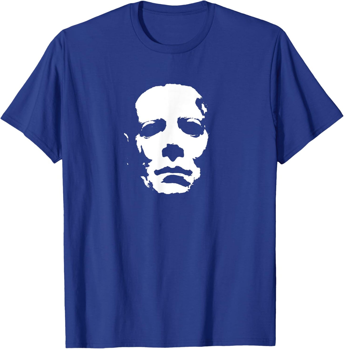 Mask Killer Classic Horror Movie Lover Halloween T-Shirt - T-Shirt | Royal