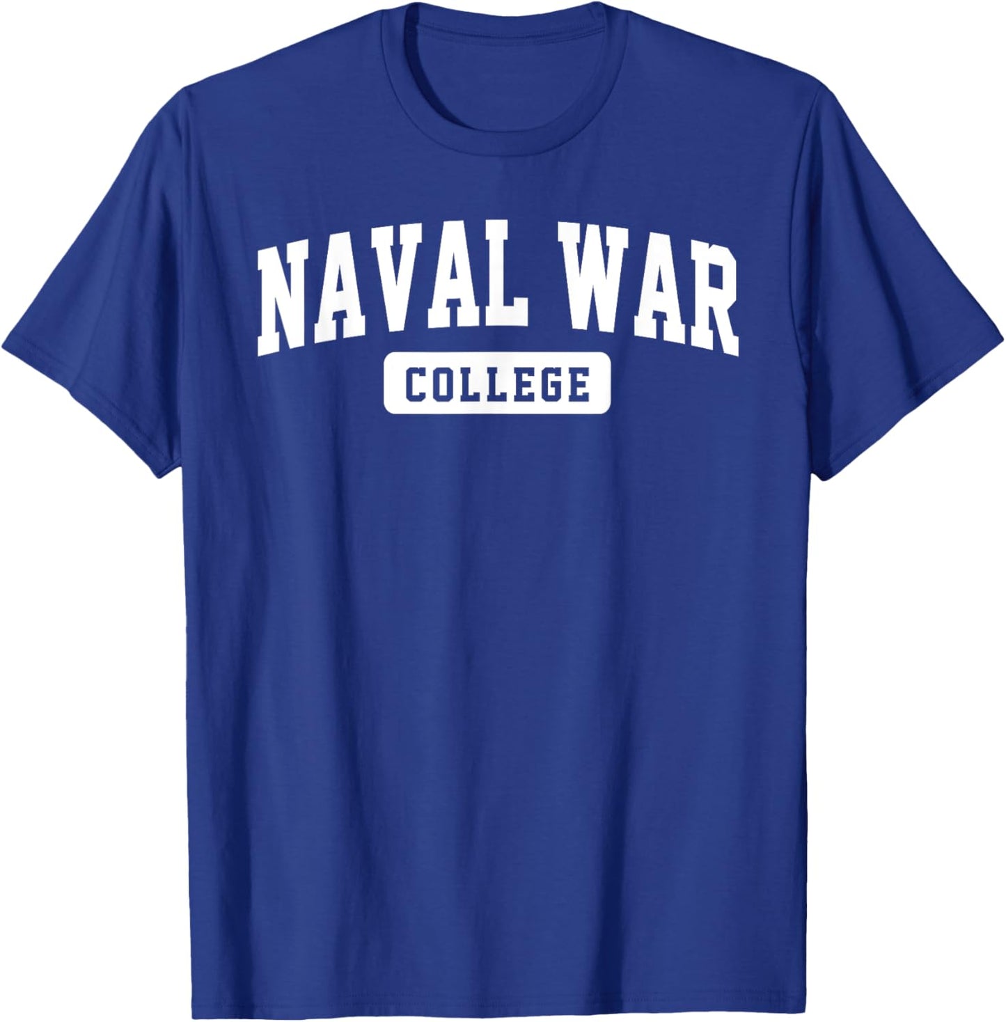 Naval War College Arch Vintage Classic Design Gifts Men T-Shirt - T-Shirt | Royal