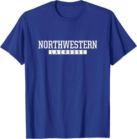 Northwestern High School Lacrosse T-Shirt - T-Shirt | Royal
