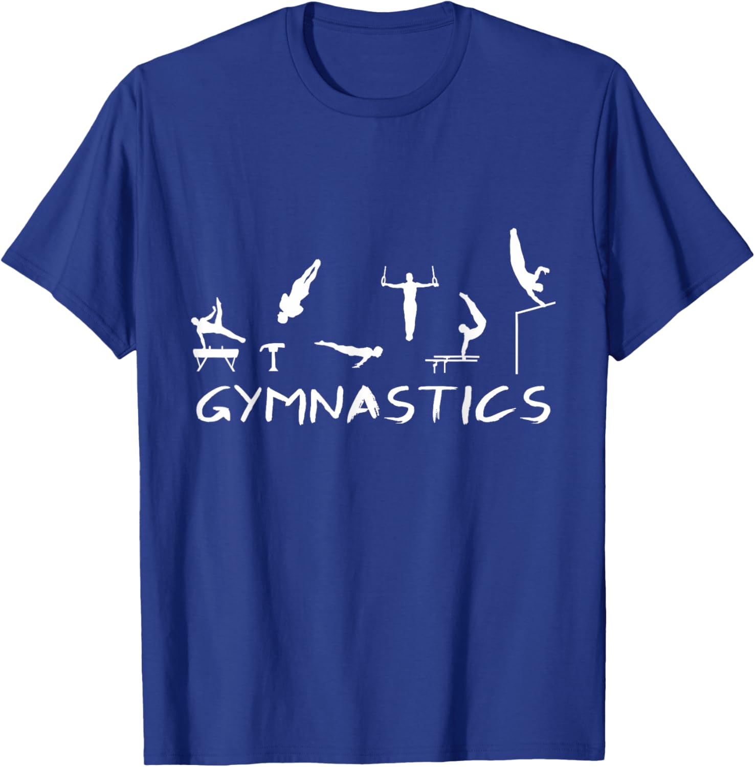 Men's & Boys Gymnastics - gymnast T-Shirt - T-Shirt | Royal