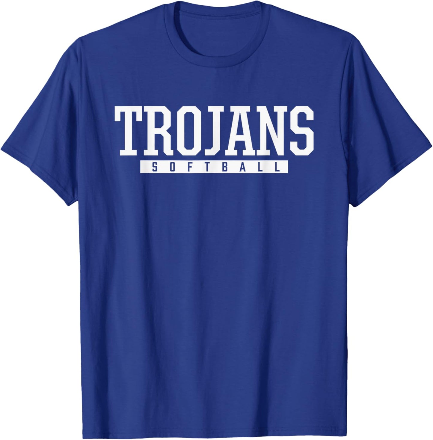 Troy Trojans Softball HS T-Shirt - T-Shirt | Royal
