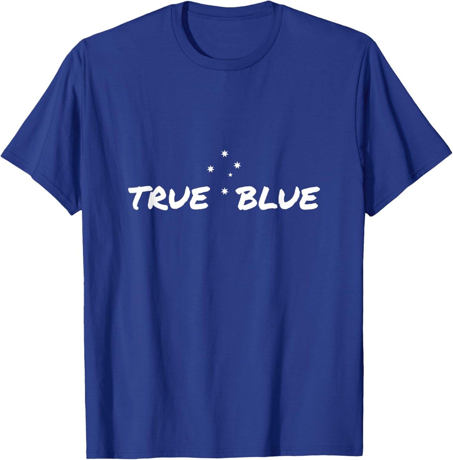 True Blue Genuine Australian Aussie Slang T-Shirt - T-Shirt | Royal