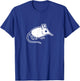 Minimal art of a cute Elephant shrew for small animals fans T-Shirt - T-Shirt | Royal