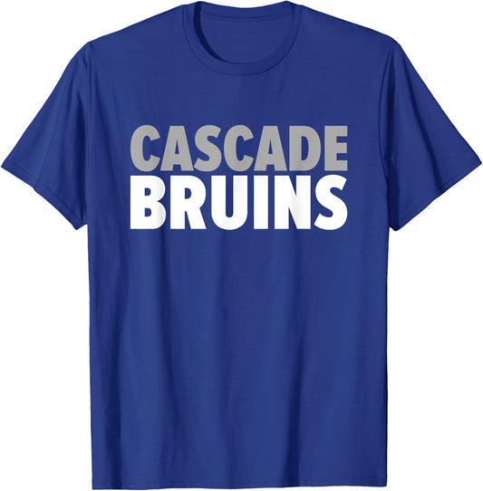 Cascade Bruins Bold T-Shirt - T-Shirt | Royal