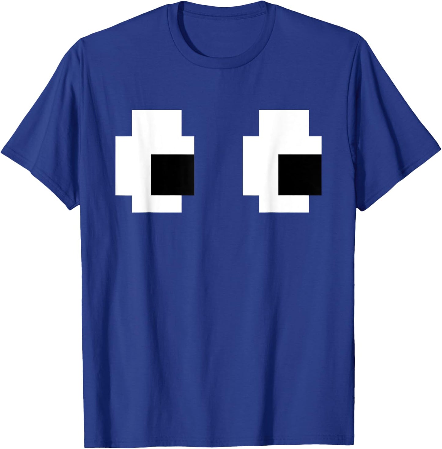 Retro Arcade Game Ghost 80s 8 bit Halloween Group Costume T-Shirt - T-Shirt | Royal