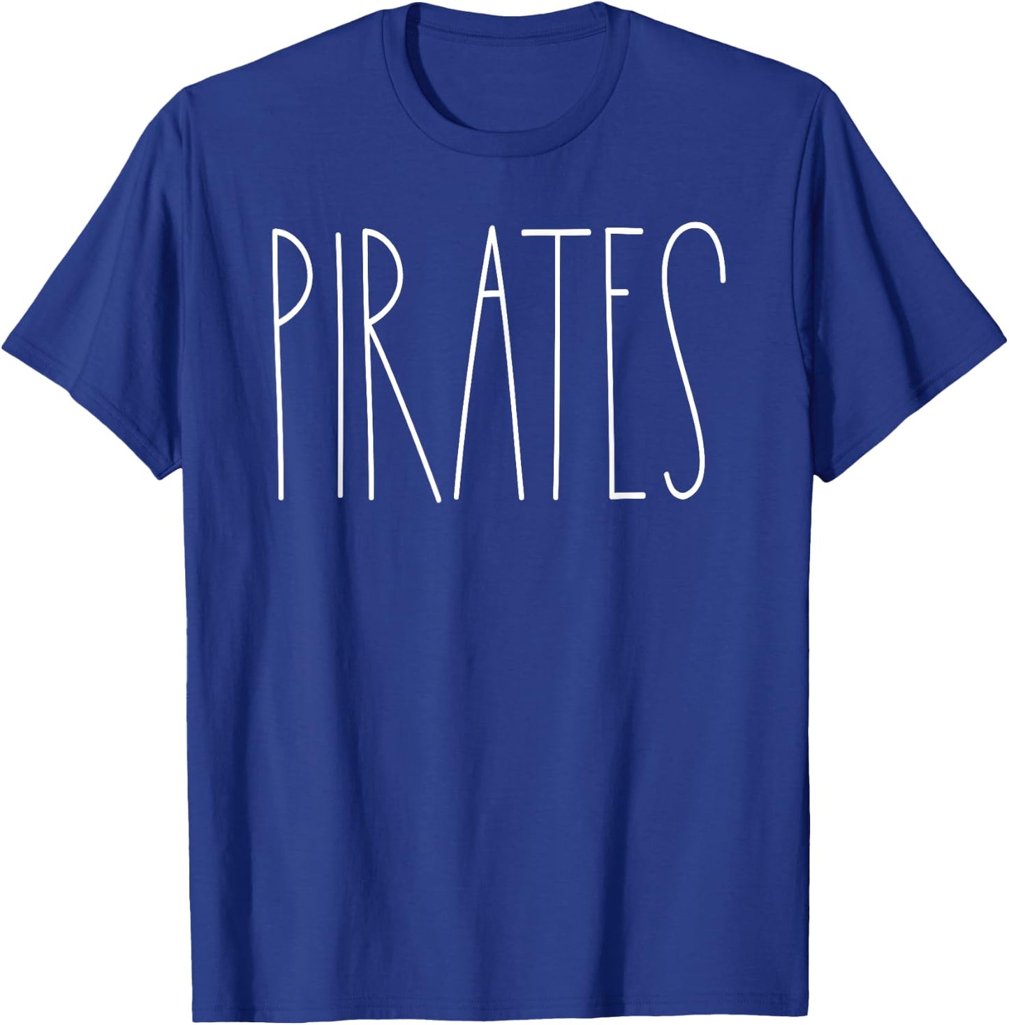 Pirates School Spirit Team Mascot Teacher Gift Women T-Shirt - T-Shirt | Royal