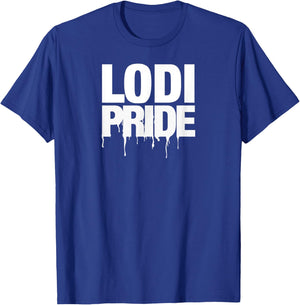 Lodi High School PRIDE T-Shirt - T-Shirt | Royal
