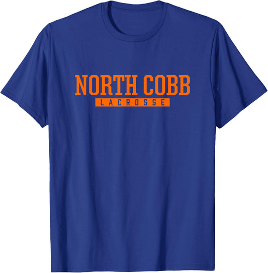 North Cobb High School Lacrosse T-Shirt - T-Shirt | Royal