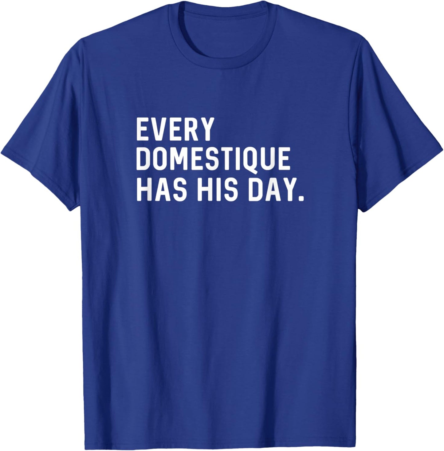Domestique Road Cyclist Cycling T-Shirt - T-Shirt | Royal