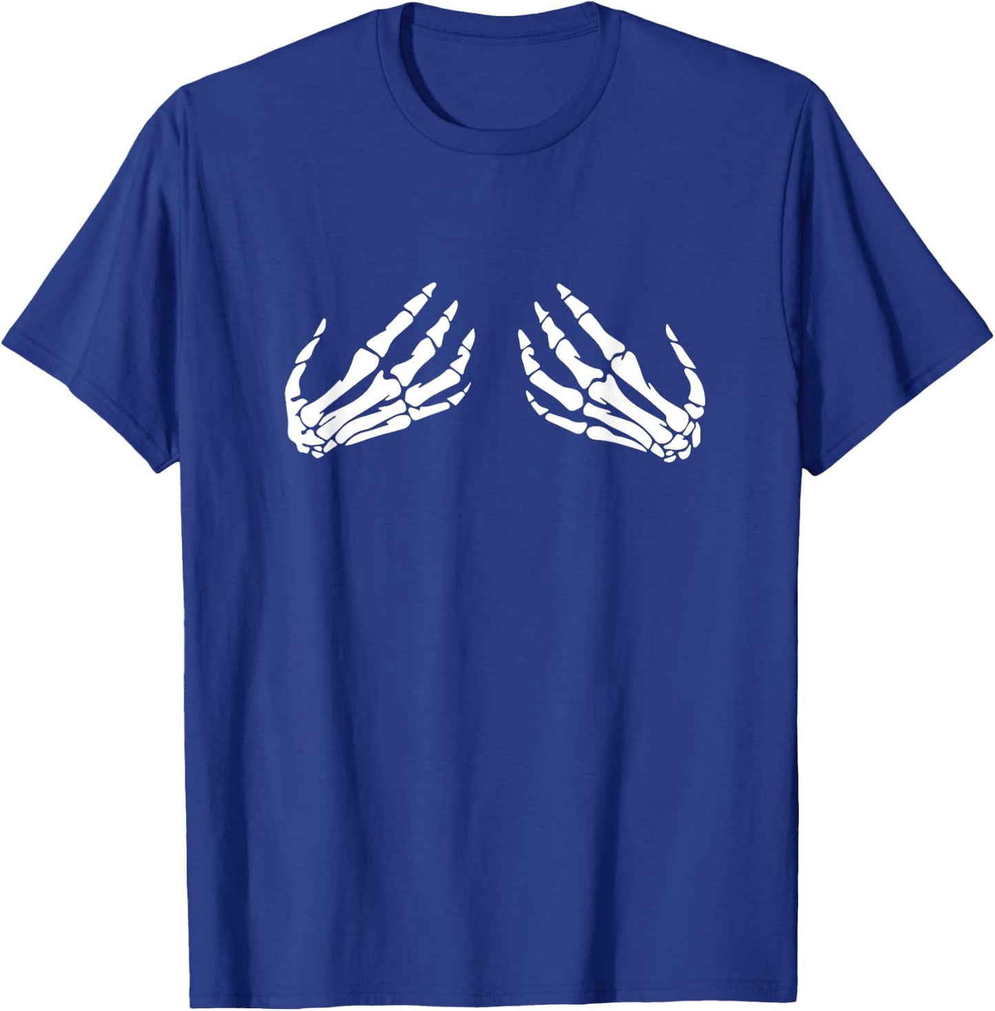 Halloween Skeleton Hands T-Shirt - T-Shirt | Royal