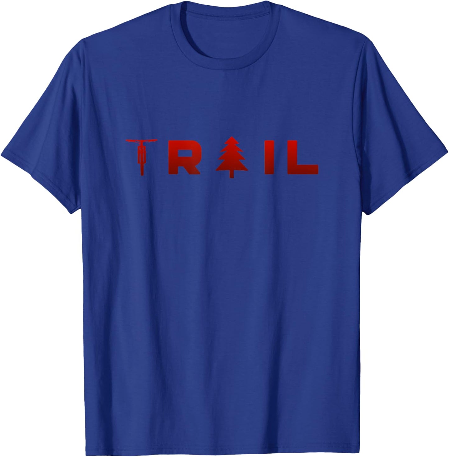 Trail MTB Mountain Bike Apparel - MTB Mountain Bike T-Shirt - T-Shirt | Royal