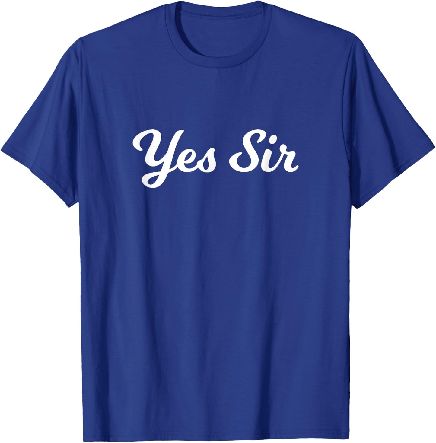 Fantasy Submissive Yes Sir Kinky T-Shirt - T-Shirt | Royal