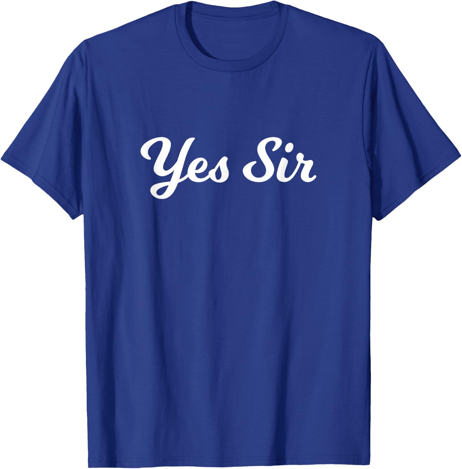 Fantasy Submissive Yes Sir Kinky T-Shirt - T-Shirt | Royal