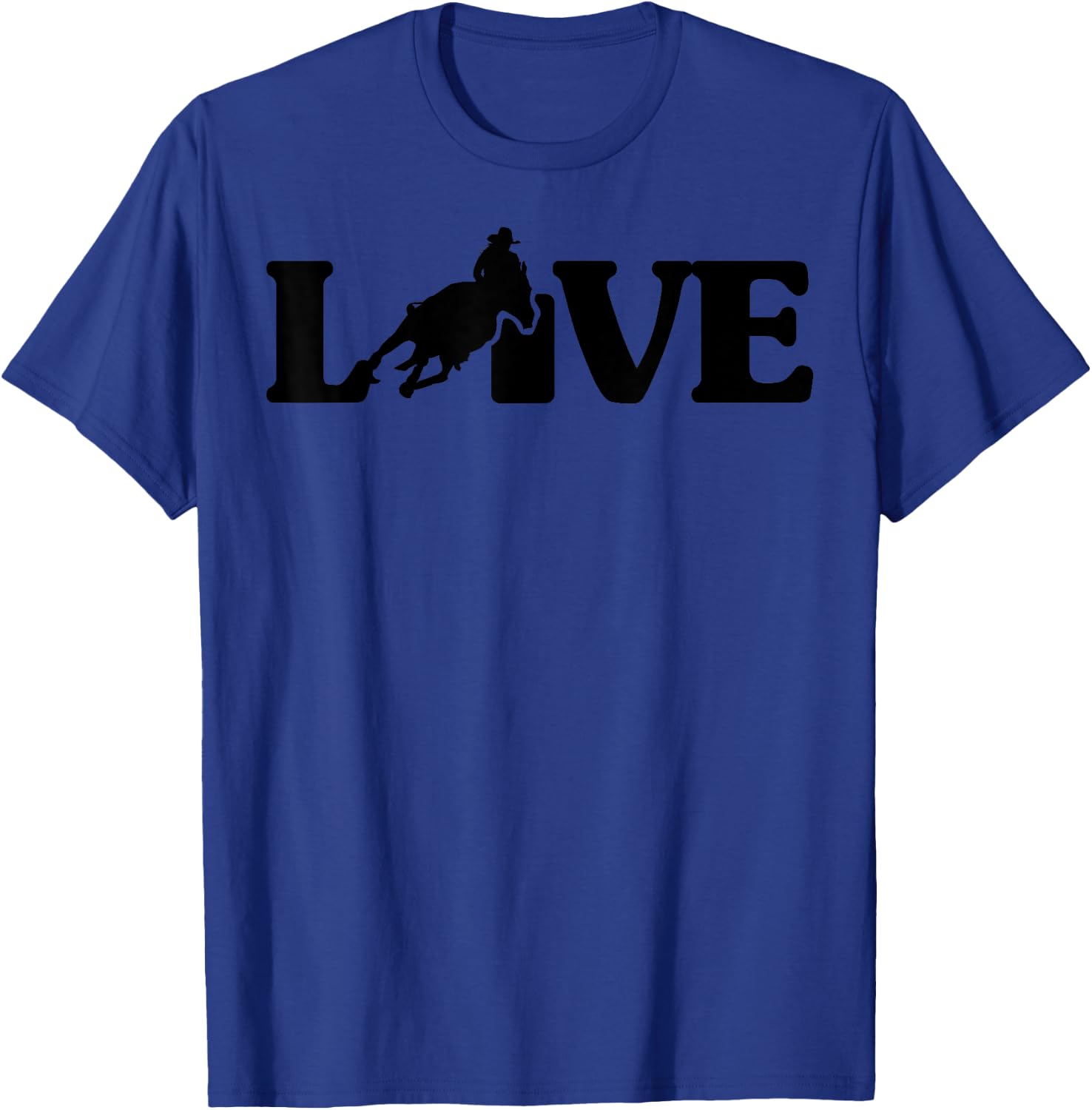 Cool Barrel Racing Gift Girls Rodeo Show Lovers T-Shirt - T-Shirt | Royal