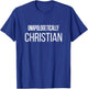 Unapologetically Christian Deluxe Faith T-Shirt - T-Shirt | Royal