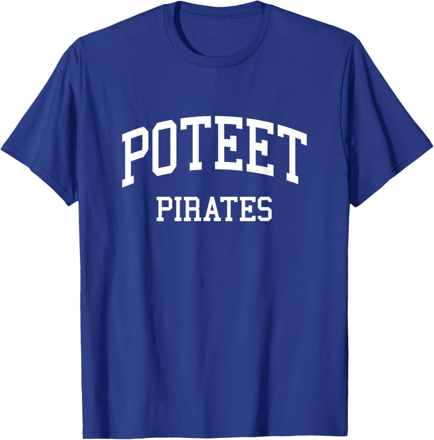 Poteet High School HS Mesquite TX Retro Sports T-Shirt - T-Shirt | Royal