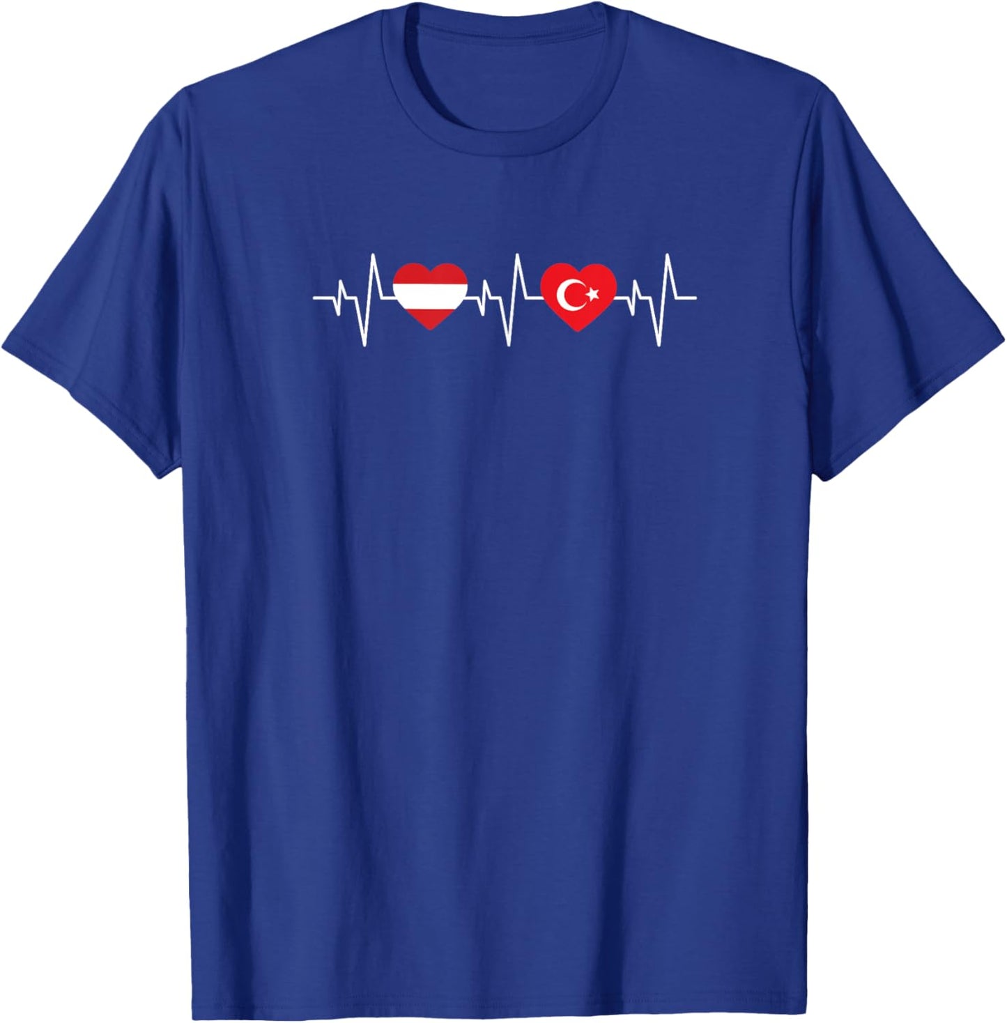 Österreichische Flagge Türkische Flagge Österreich Türkei T-Shirt - T-Shirt | Royal
