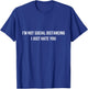 I'm Not Social Distancing I Just hate You Quotes Graphic T-Shirt - T-Shirt | Royal