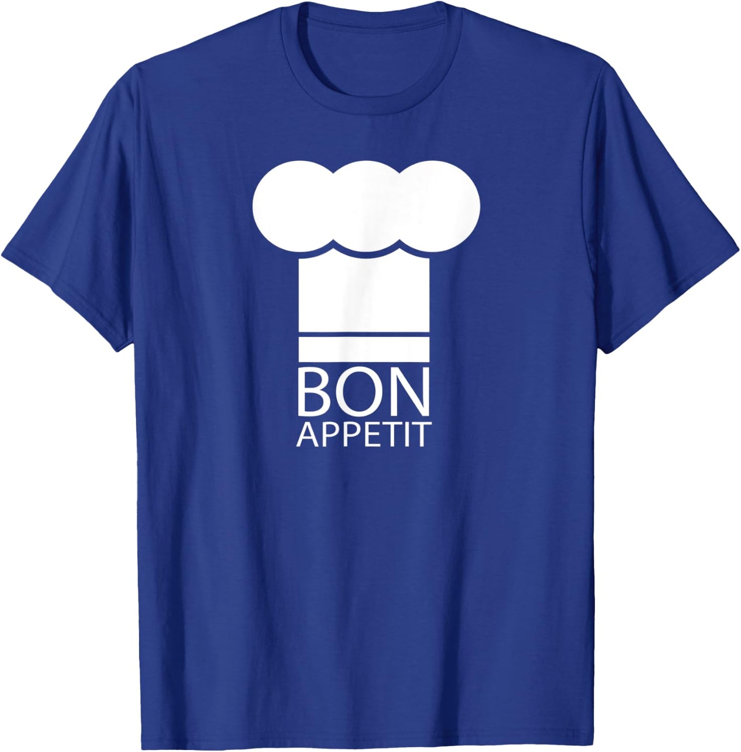 Bon Appetit Chef Hat T-Shirt - T-Shirt | Royal