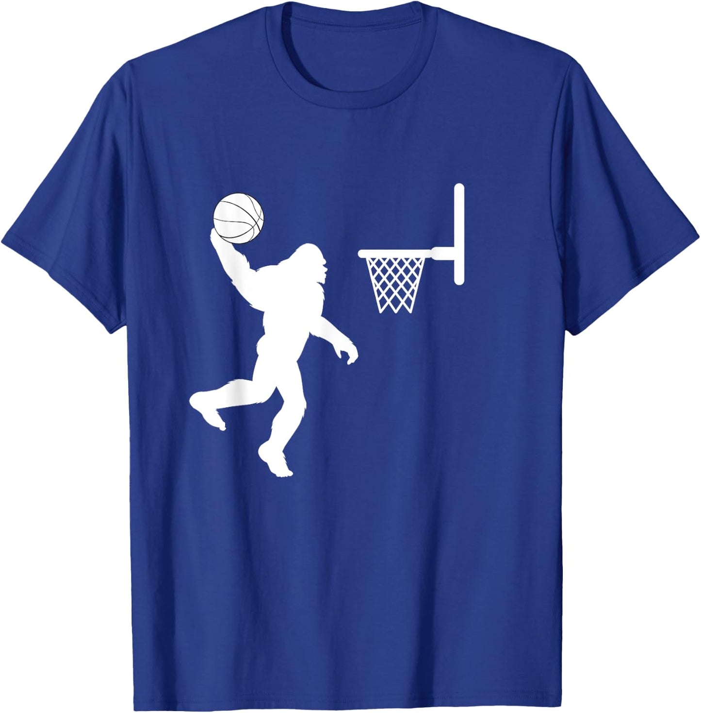 Bigfoot Basketball T-Shirt - T-Shirt | Royal