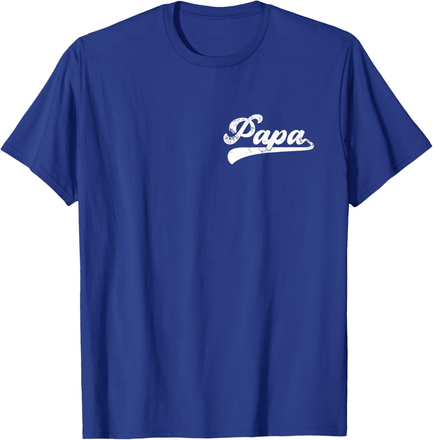 Papa Vintage Retro Father's Day for Papa Grandpa T-Shirt - T-Shirt | Royal