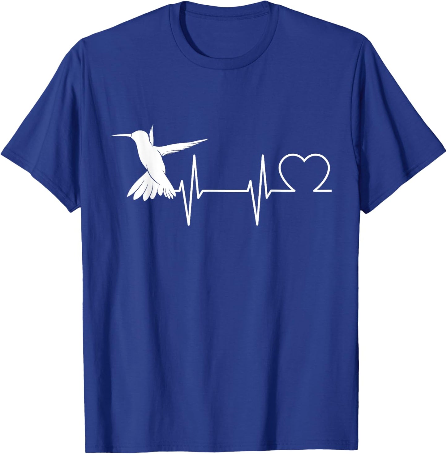 Hummingbird Heartbeat For Bird Hummingbird Lovers T-Shirt - T-Shirt | Royal