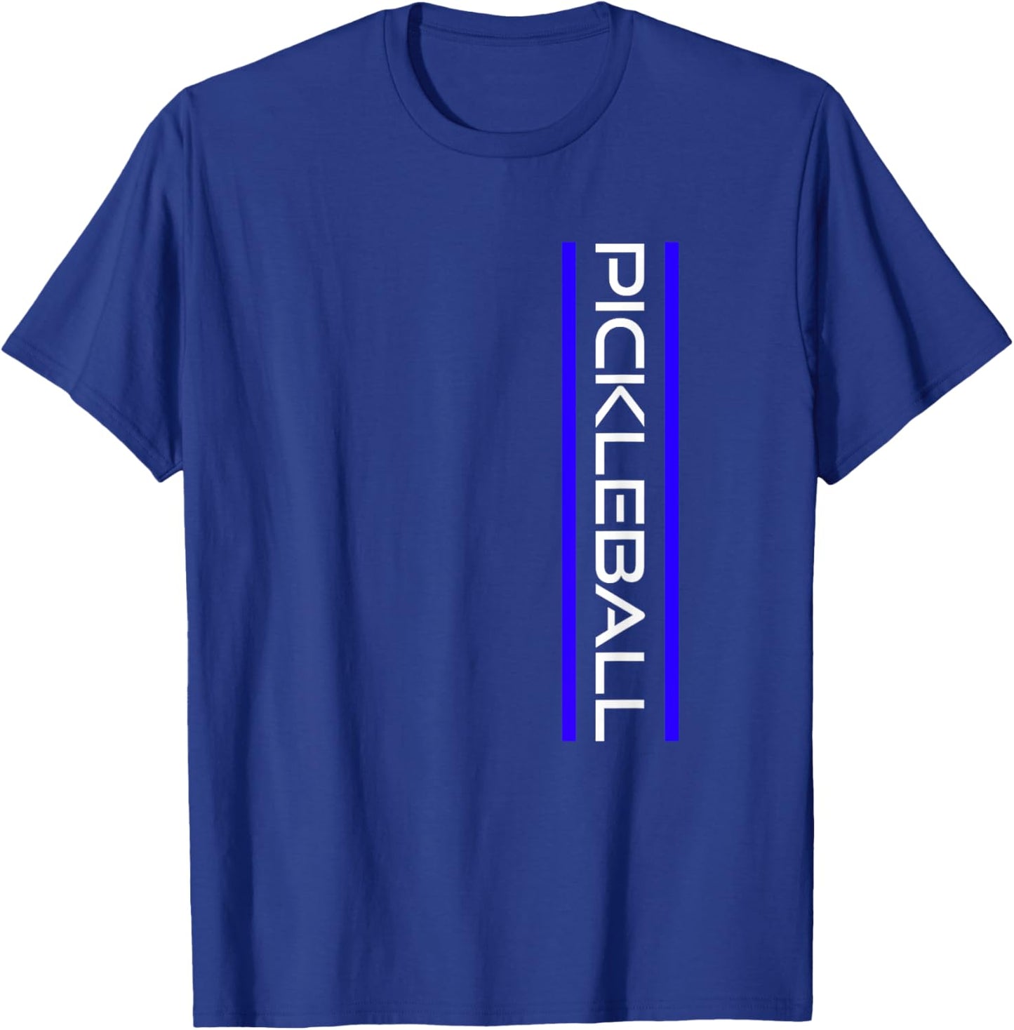 Pickleball - Stylish - Simple Minimalist - Pickleball T-Shirt - T-Shirt | Royal